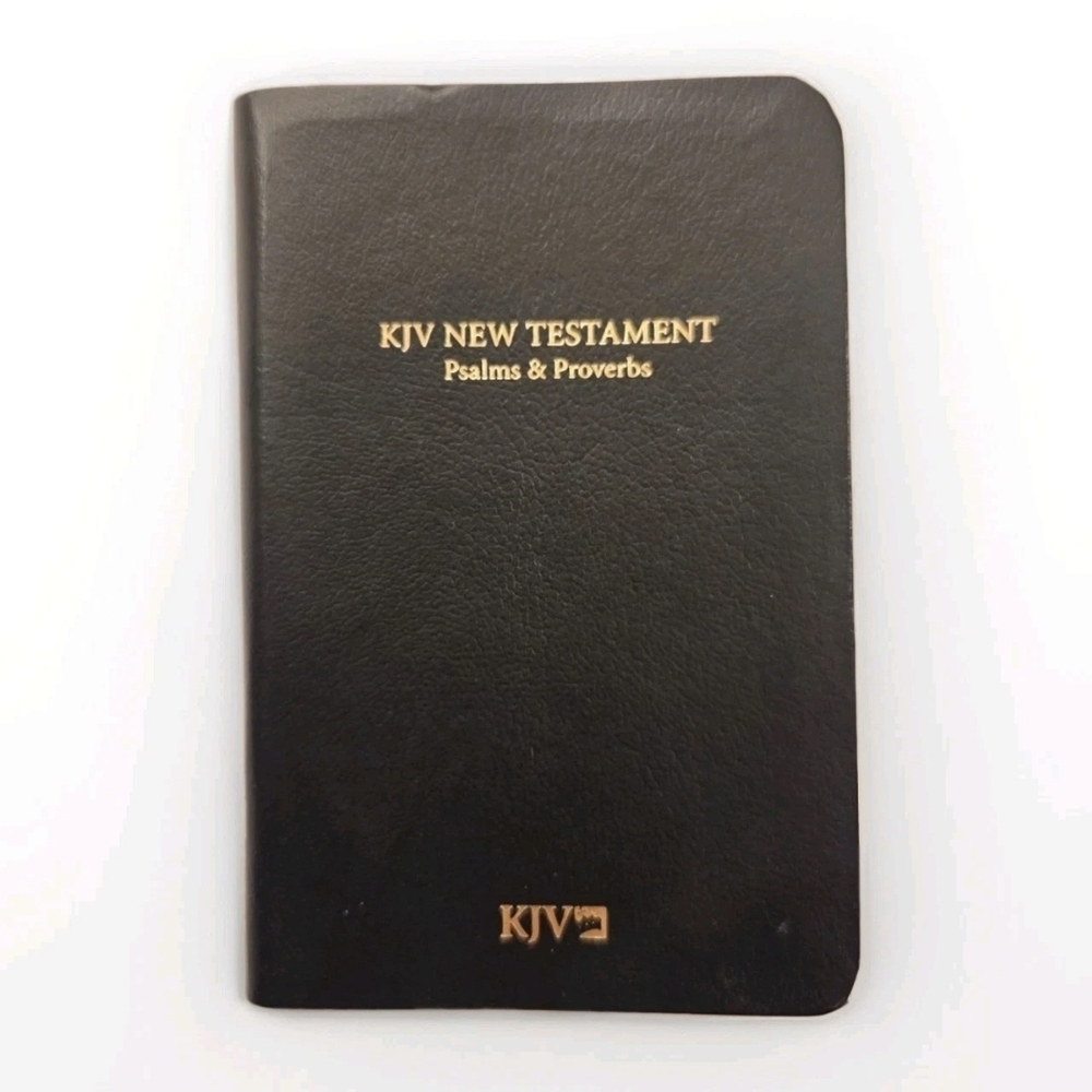 ​KJV Vest Pocket New Testament with Psalms and Proverbs - Imitation Leather